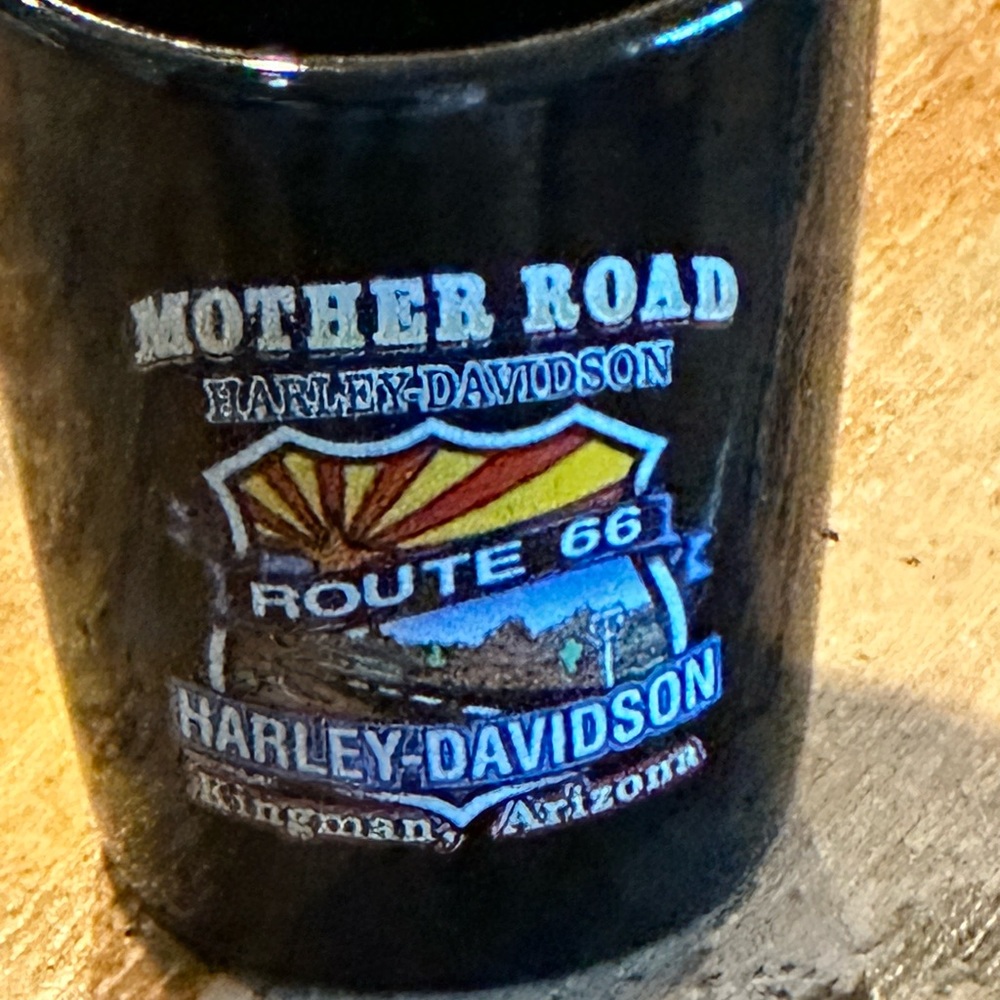 NWOT Harley-Davidson Route 66 Kingman AZ Shot Glass